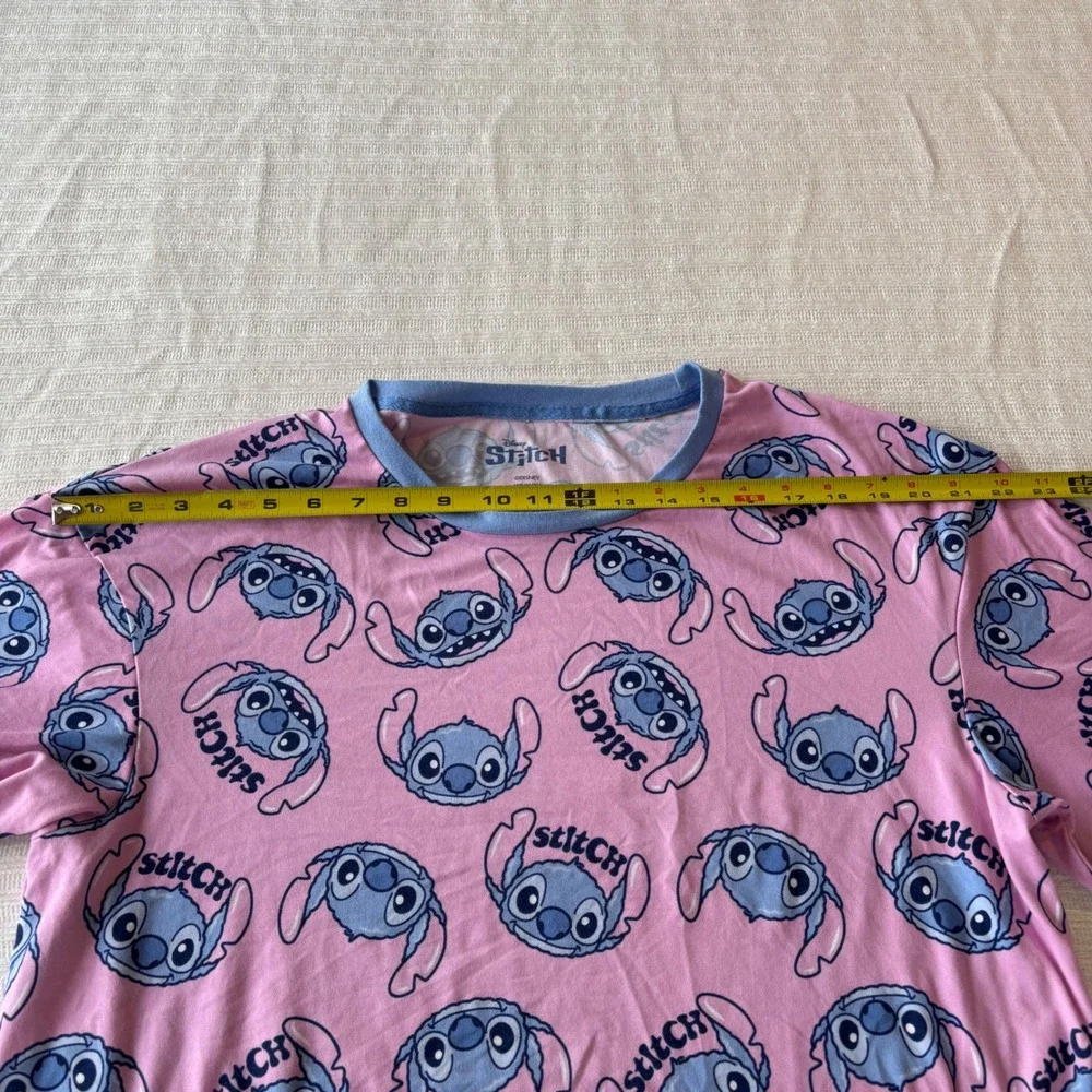 Disney Lilo & Stitch Pink Sleep Shirt Nightgown Womens XS LZ35921GA - Picture 9 of 9